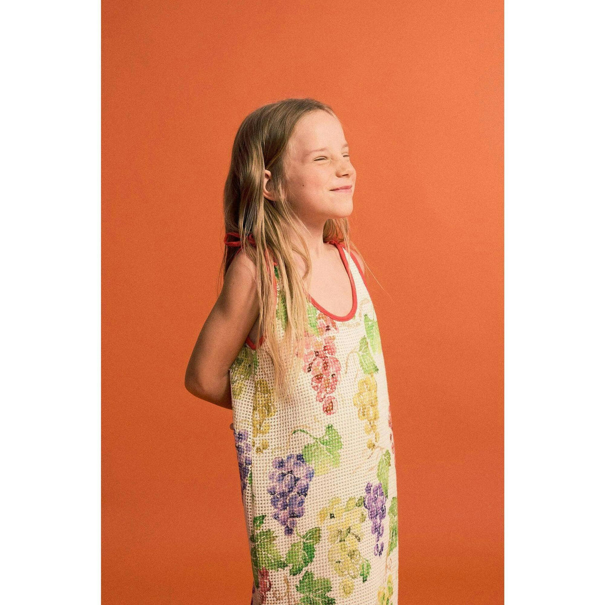 UVAS MESH DRESS ANGORA