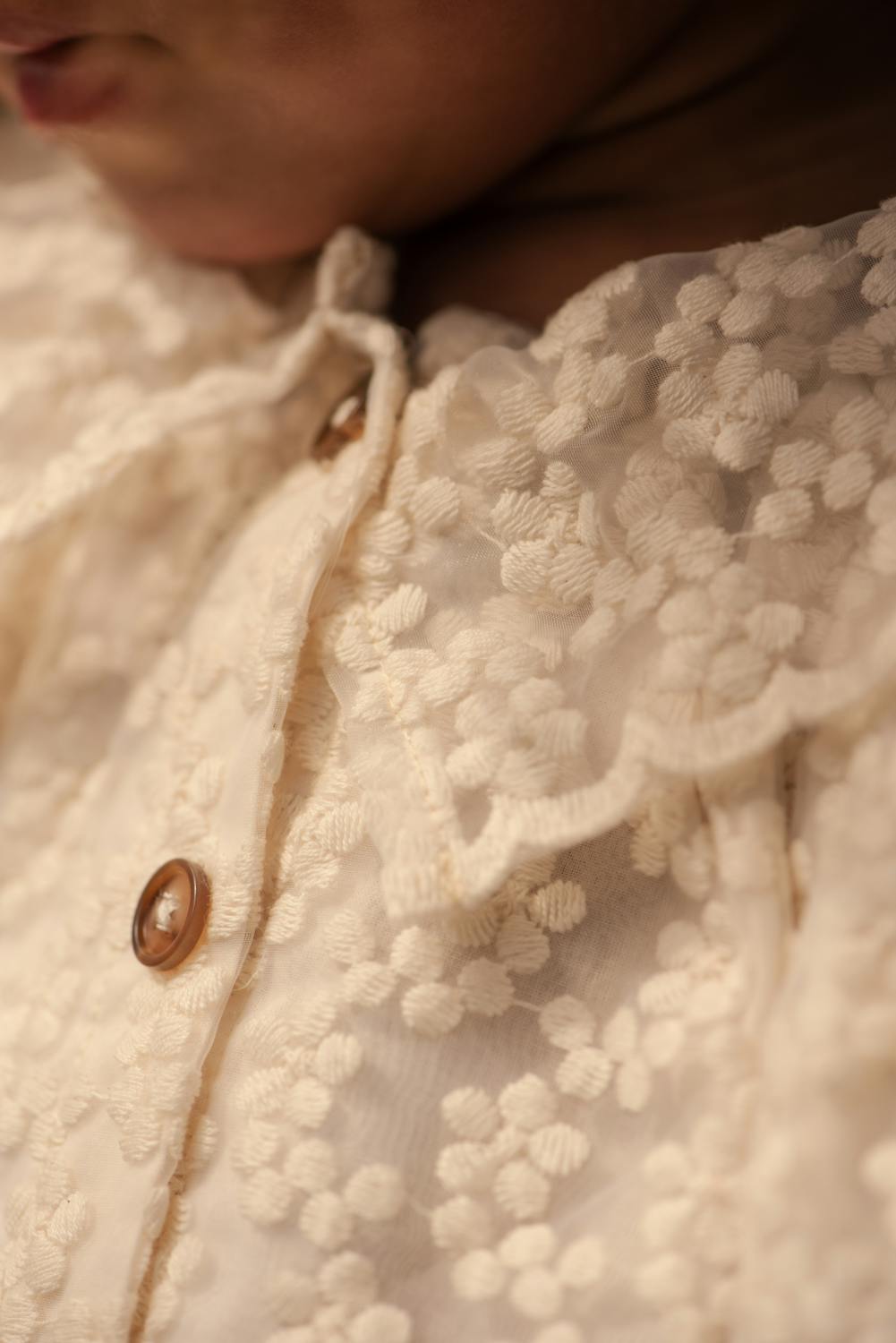 Mailien Blouse | Warm White