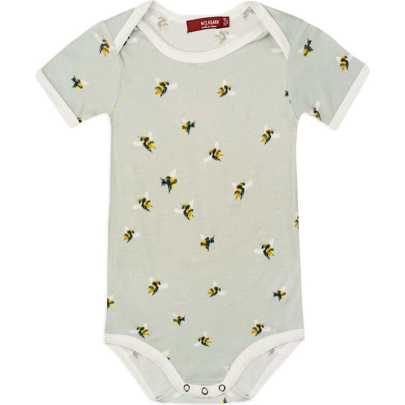 Bumblebee Bamboo Short Sleeve One Piece