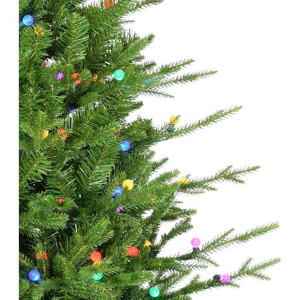 4-Foot Pre-Lit Multi-Color LED Timberland Tree