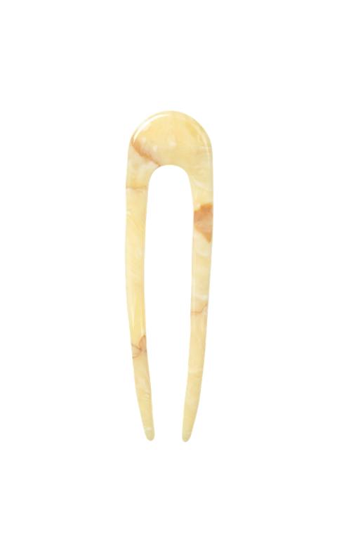 French Hair Pin in Crème