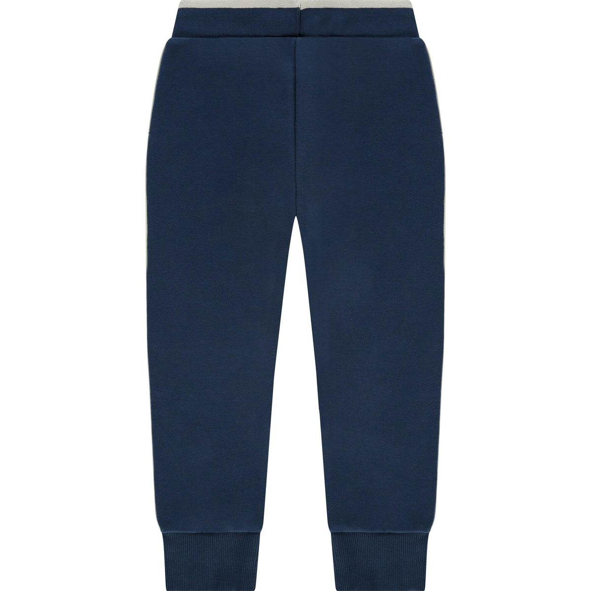 Contrast Side Panel Drawstring Sweatpants