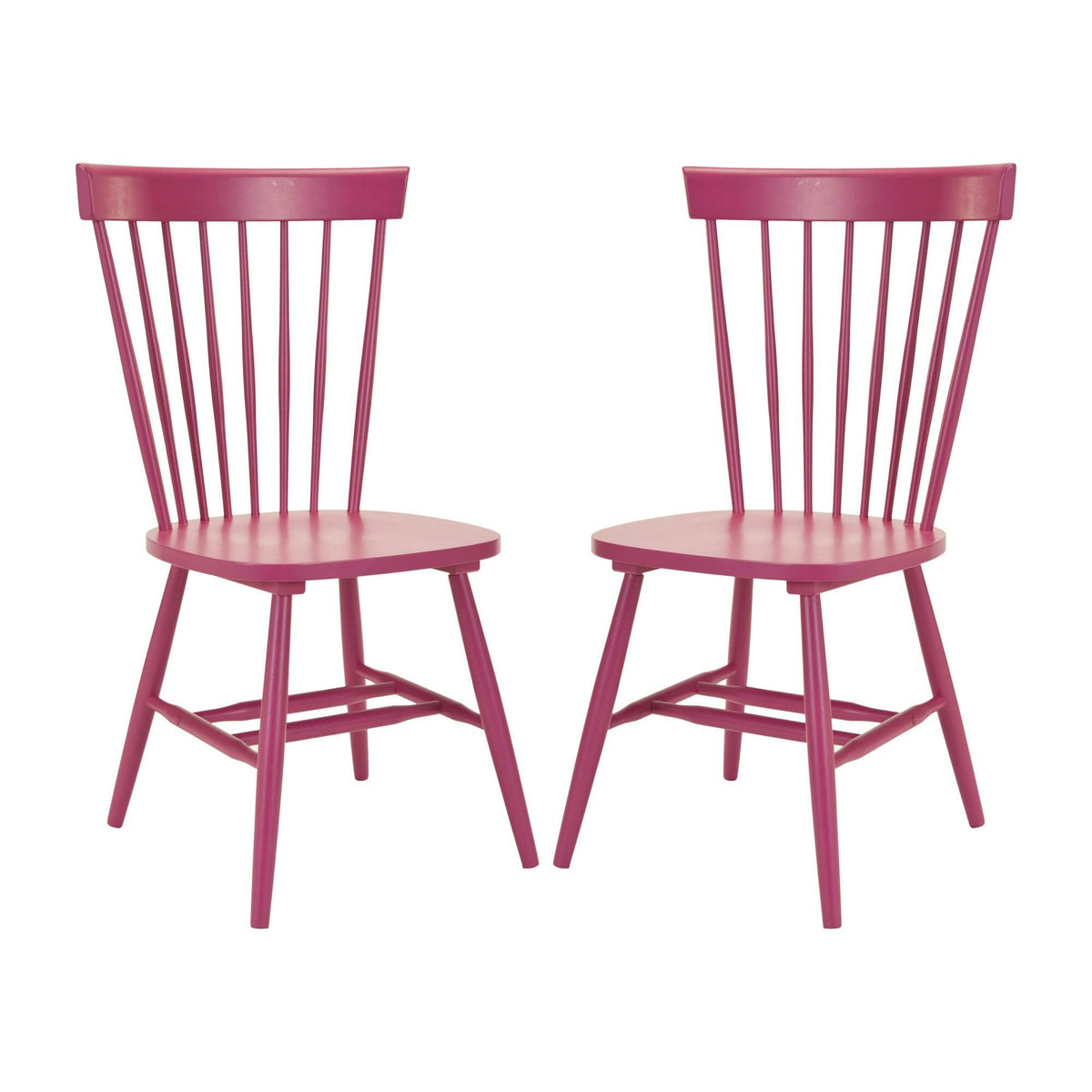 Set of 2 Parker Spindle Accent Chairs