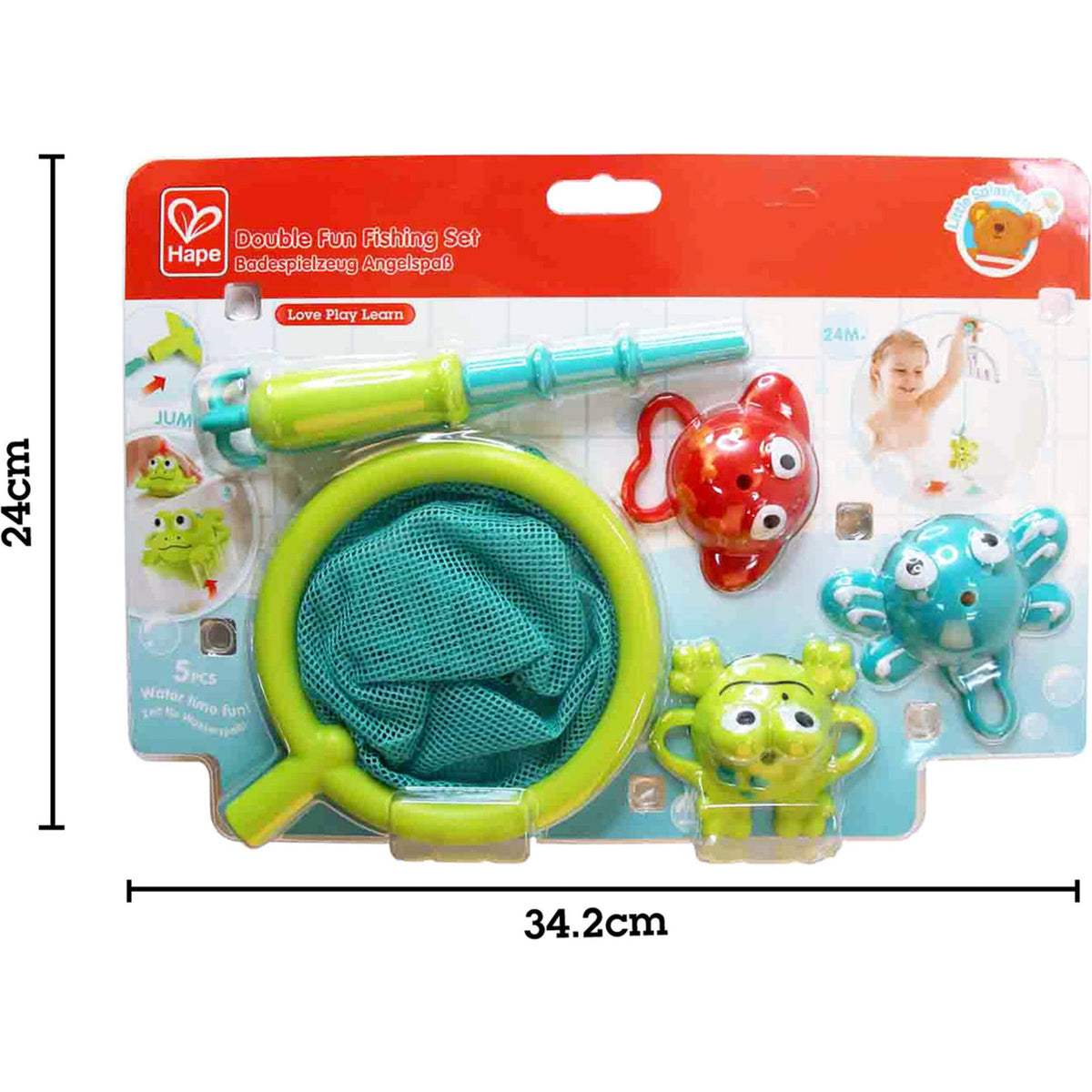 Double Fun Jumping Sea Creatures Fishing Set