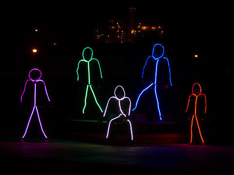 RGB Color Changeable light up LED Stick Figure