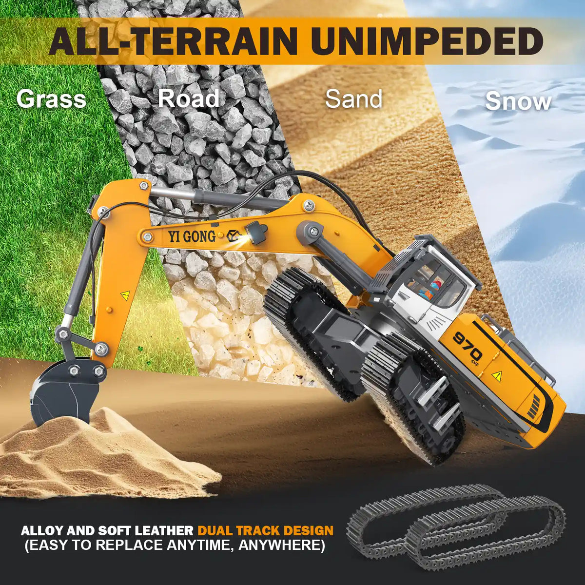 Premium 1:50 Alloy RC Construction Series