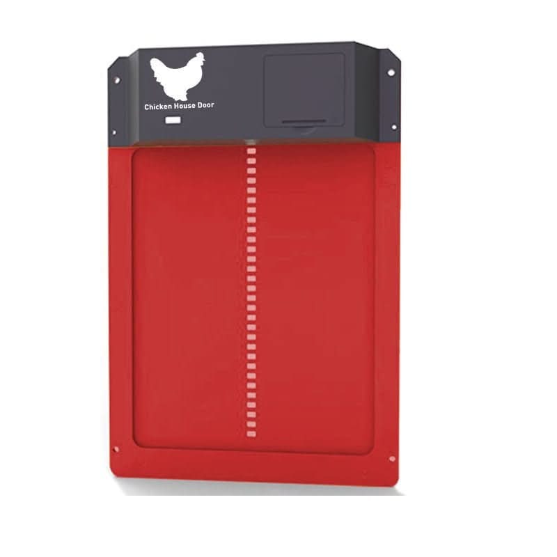 Automatic Chicken Coop Door with Light Sensor and Weatherproof Sliding Panel
