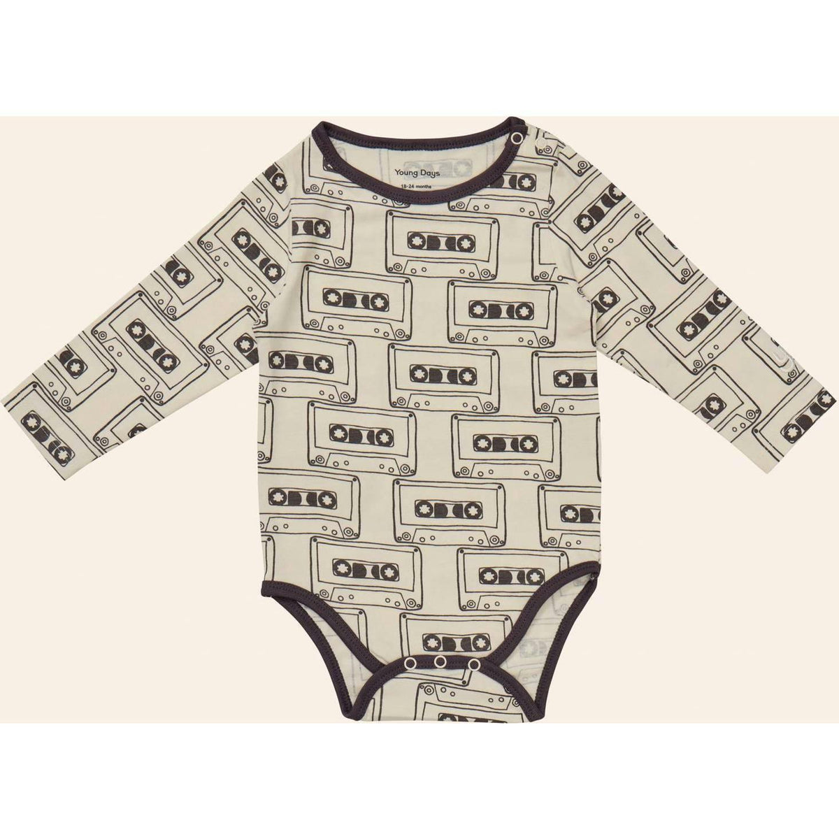 Printed Longsleeve Onesie