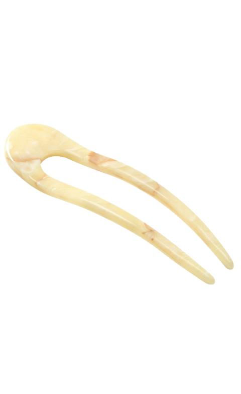 French Hair Pin in Crème