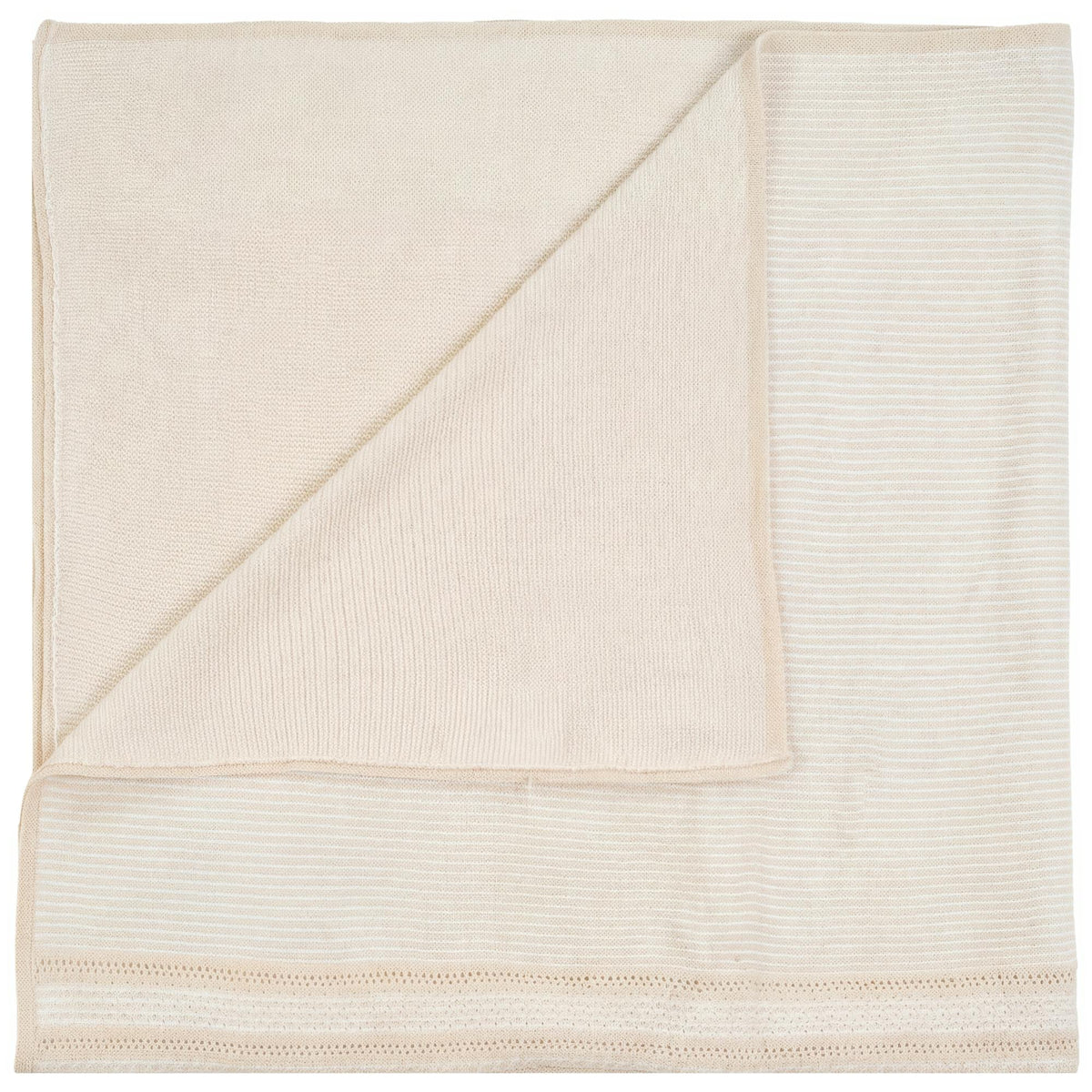 Striped Pointel Blanket