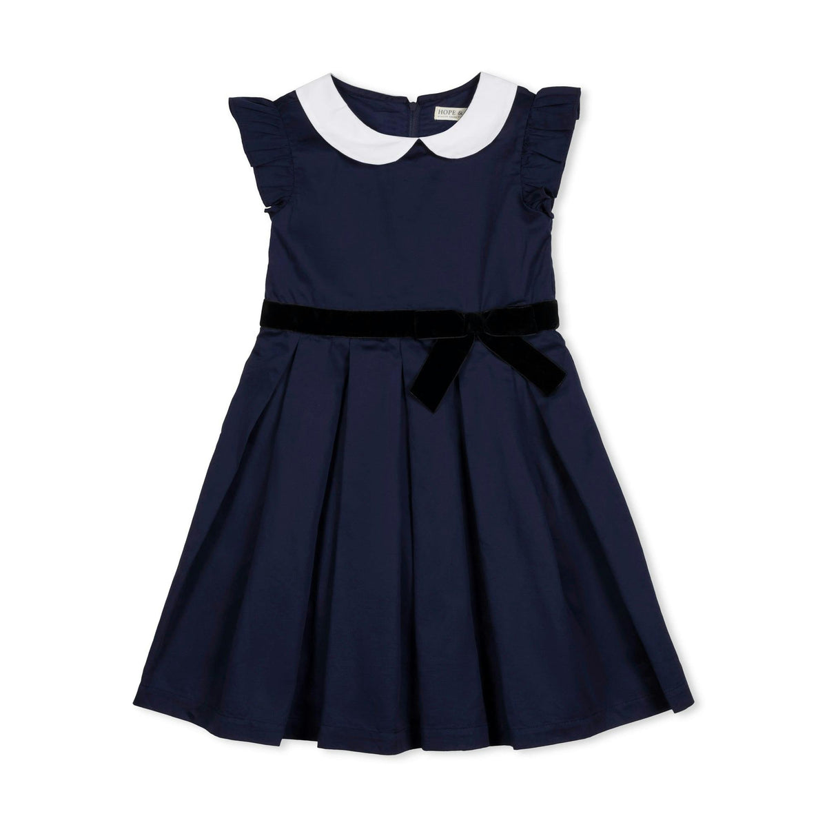 Organic Peter Pan Collar Party Dress