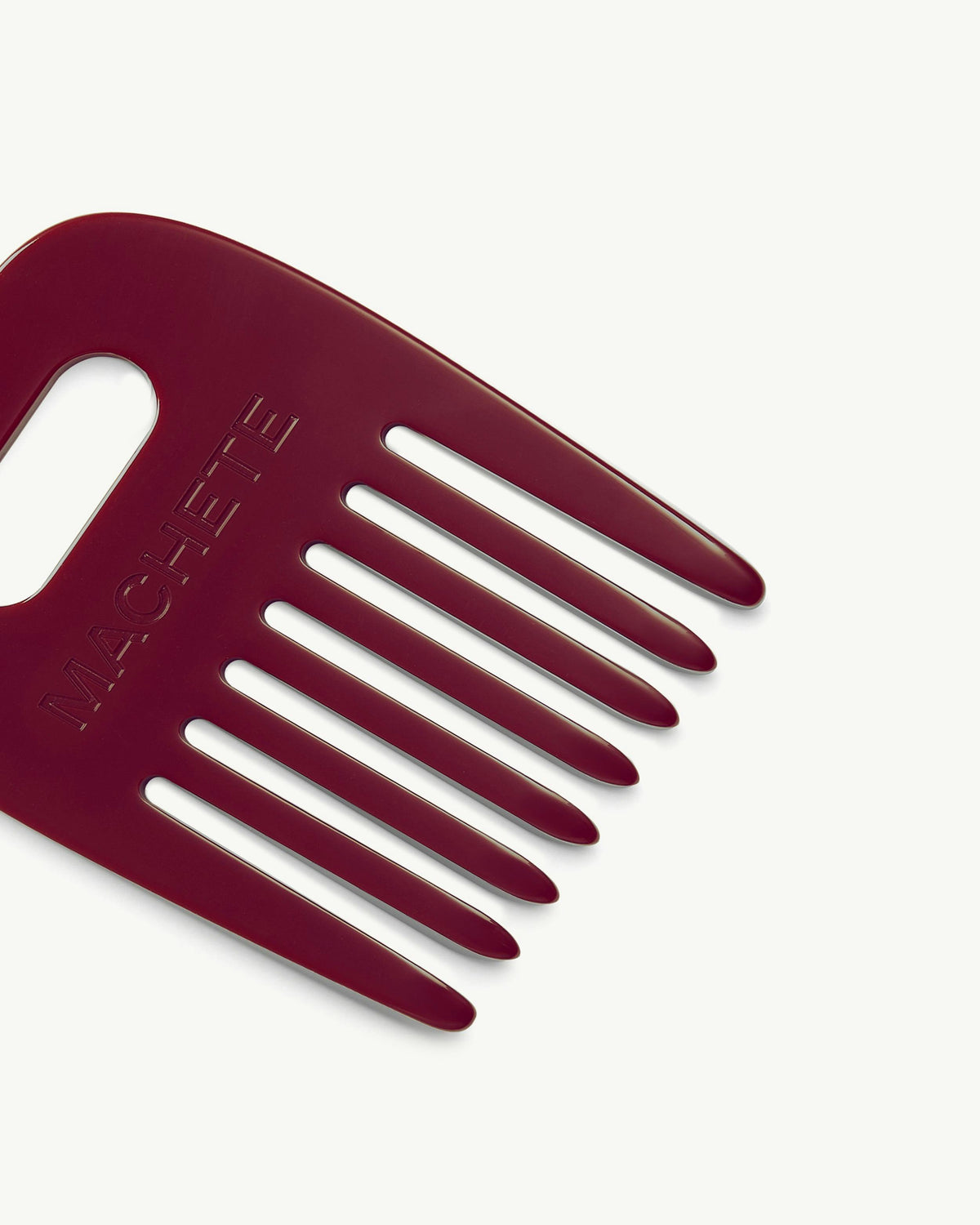 No. 4 Comb in Oxblood