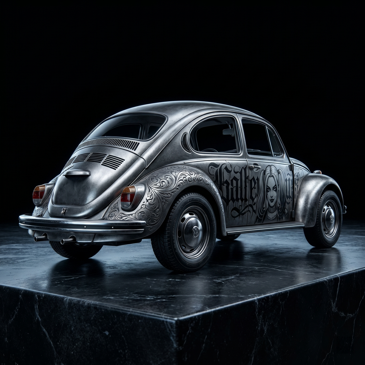 1/64 Beetle "Joker" Finely Sculpted Alloy RC Car-T05