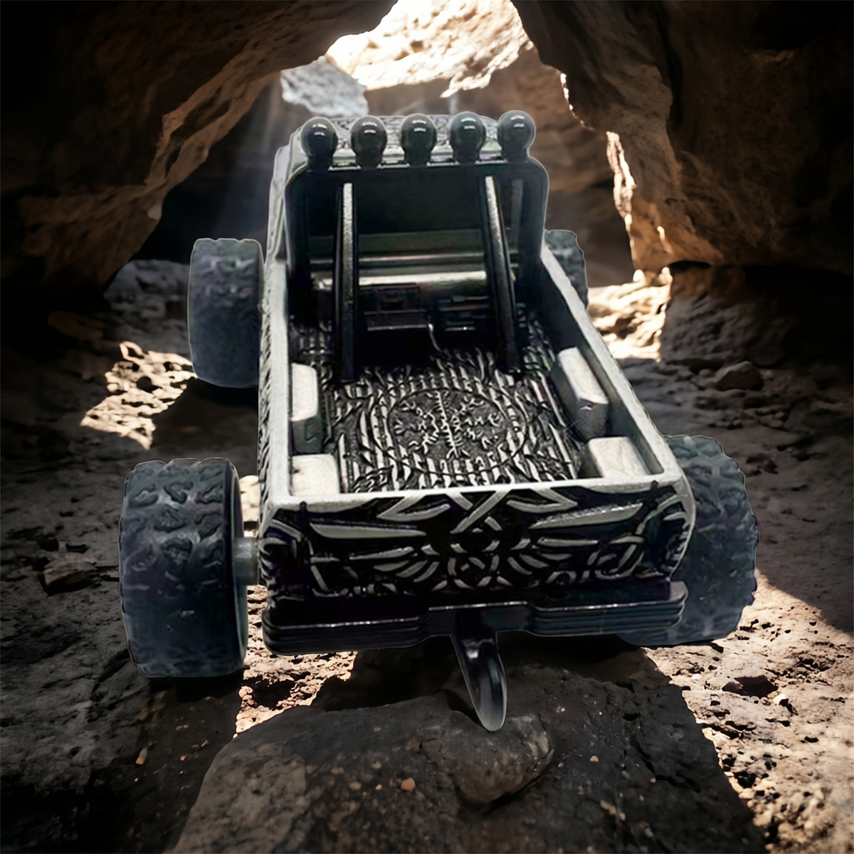 1/64 Scale Viking Figure Alloy RC Vehicle - TC02