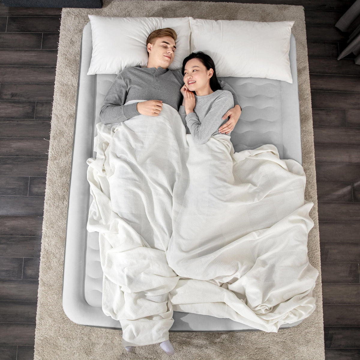 AlwayzAire: 18" Airbed - Queen - Built-In Comfort Pump