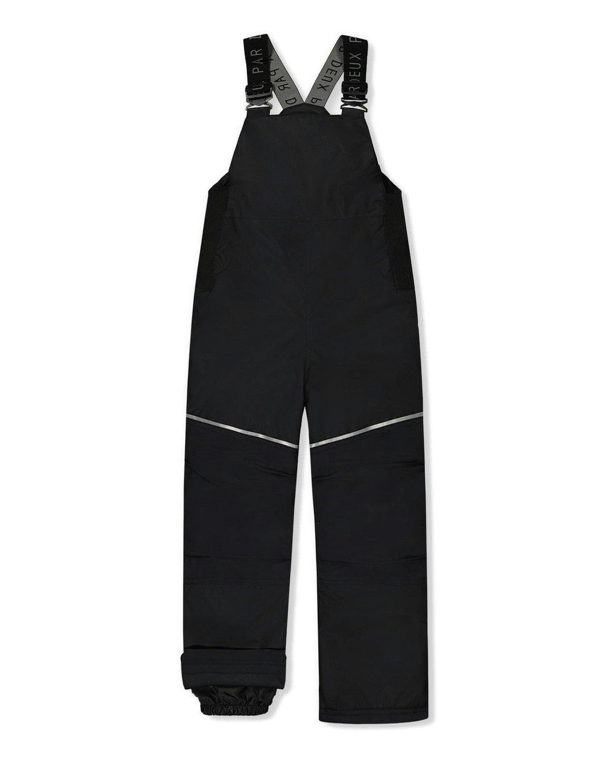 Two Piece Discover Snowsuit Black Brown and Blue