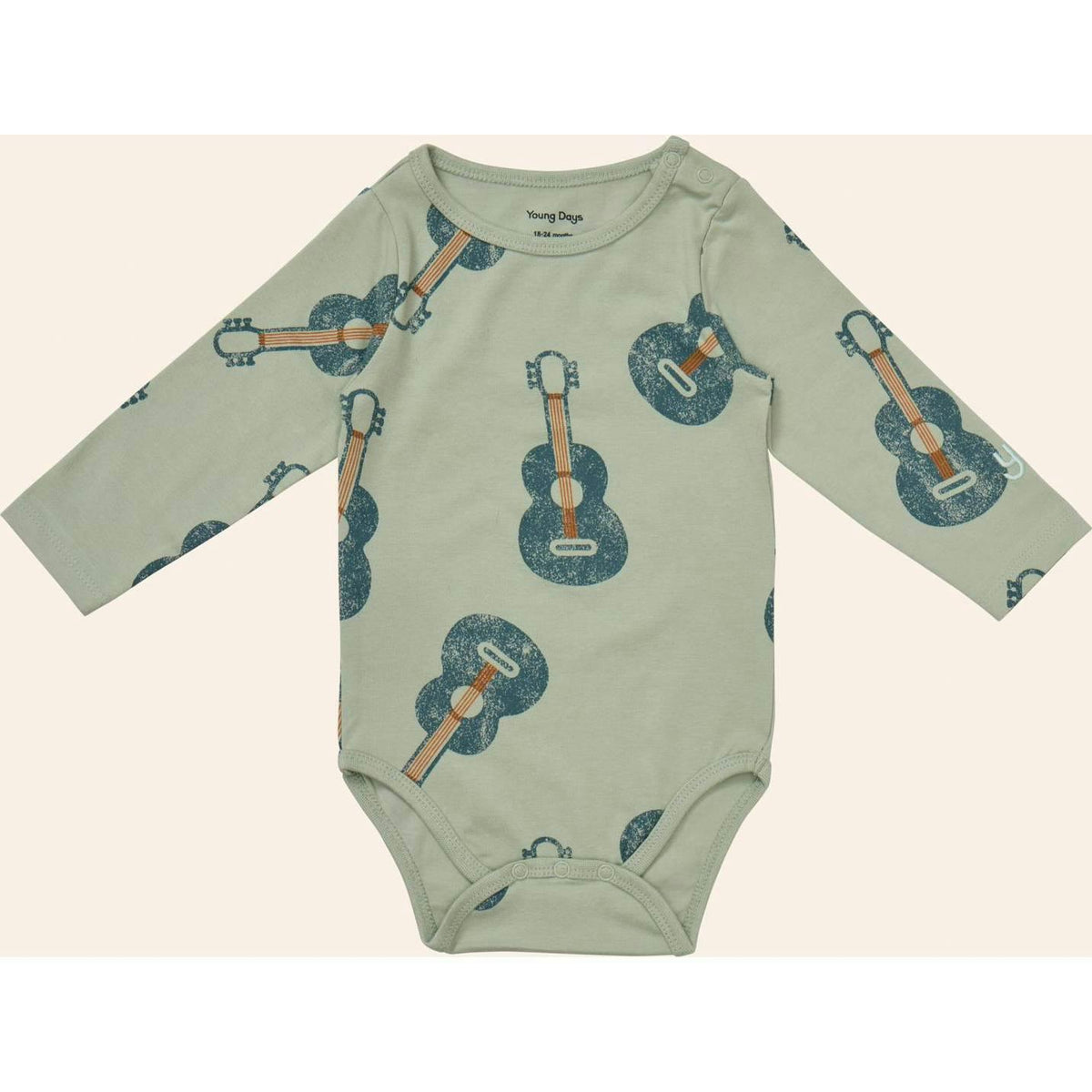 Printed Longsleeve Onesie