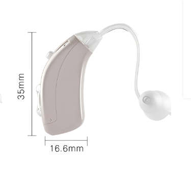 Bluetooth Hearing Aids with Noise Reduction and Rechargeable Battery Case