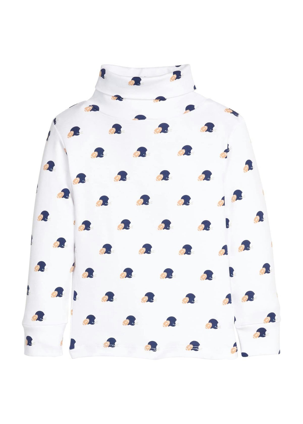 Printed Turtleneck - Football Helmets