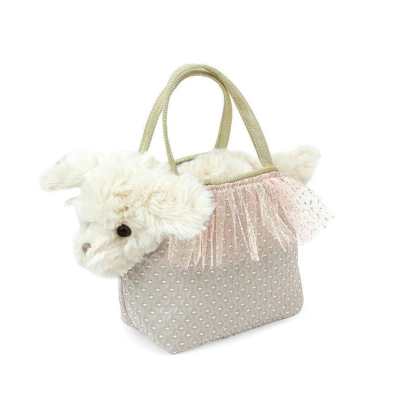 Sugar Maltese Puppy Plush Toy and Purse Set