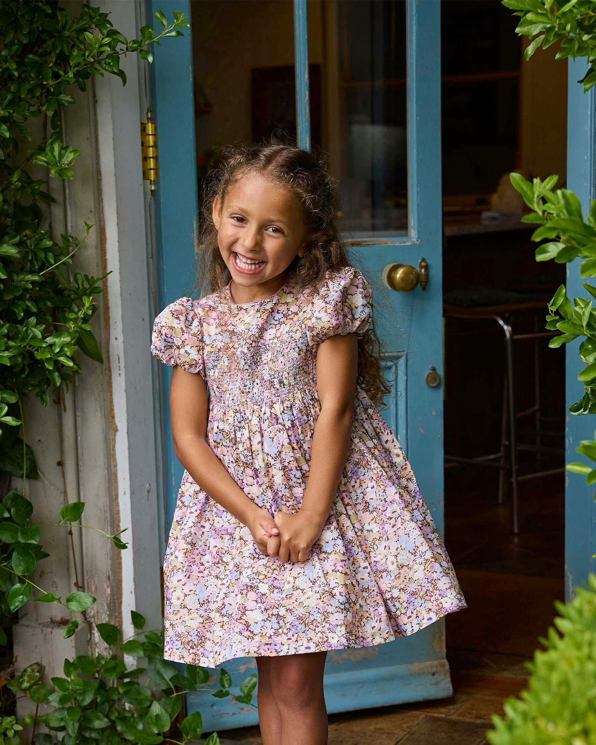 Thorpe Floral Smocked Party Dress
