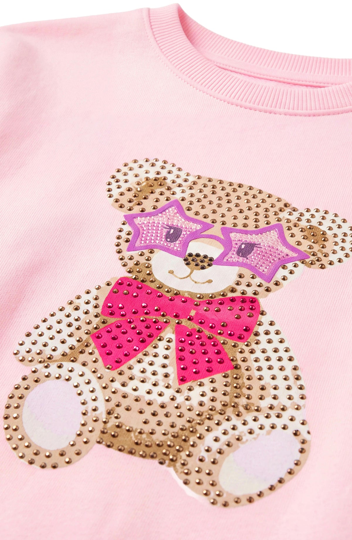 Rhinestone Bear Sweatshirt