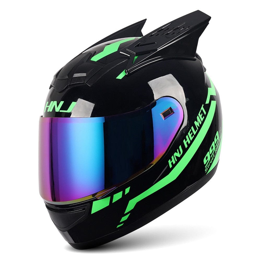 CatEars Detachable Cat-Ear Motorcycle Helmet
