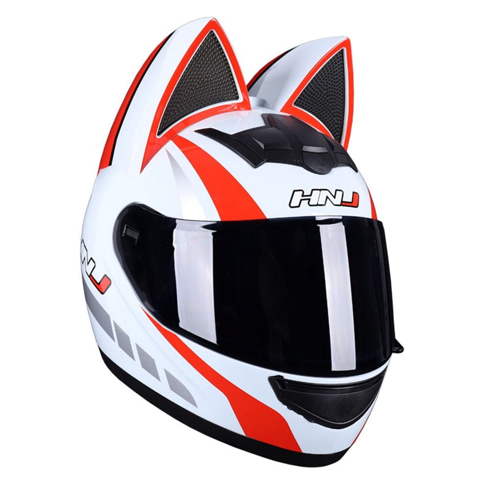 CatEars Detachable Cat-Ear Motorcycle Helmet