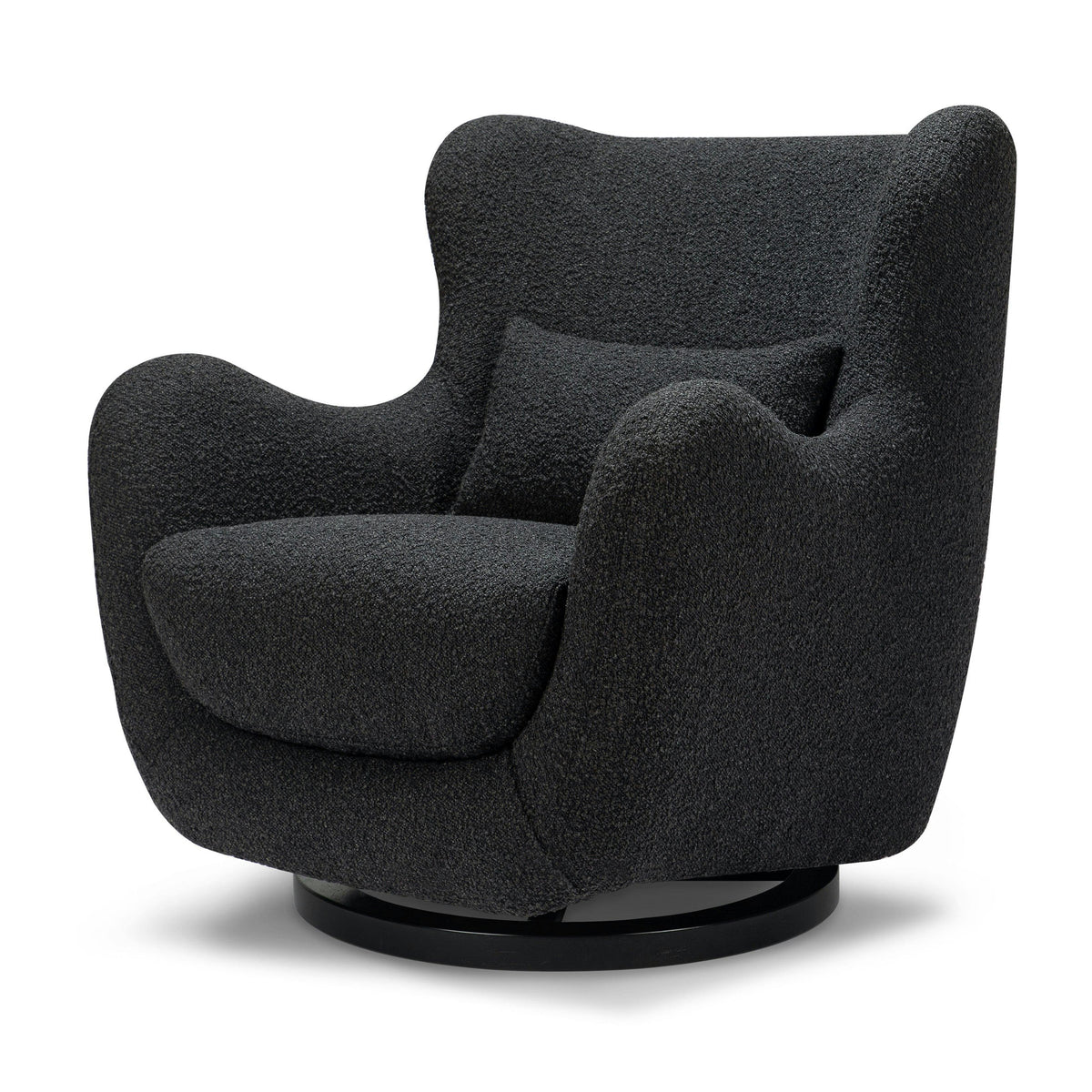 Nursery Works Solstice Swivel Glider in Boucle