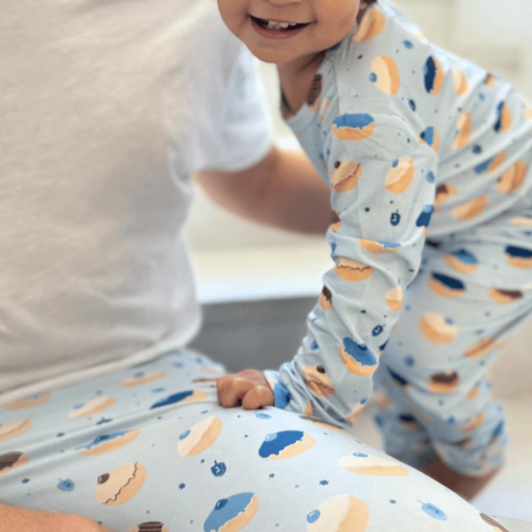 Men's Pajama Pants in Hanukkah Glaze