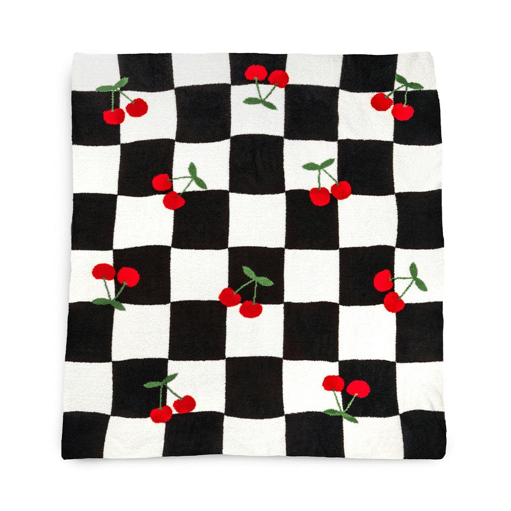 Checker Cherries Blanket