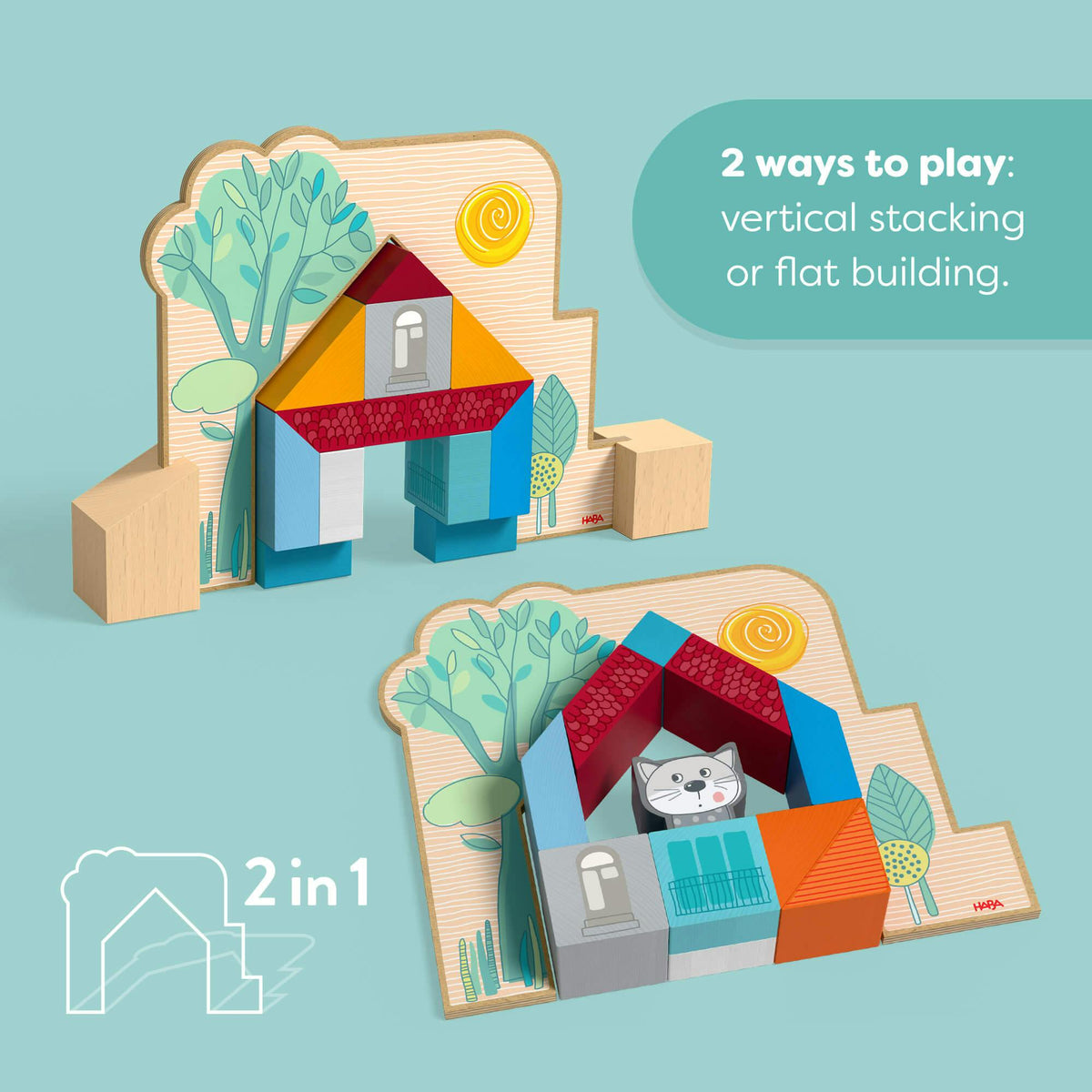 Cottage Puzzle Blocks