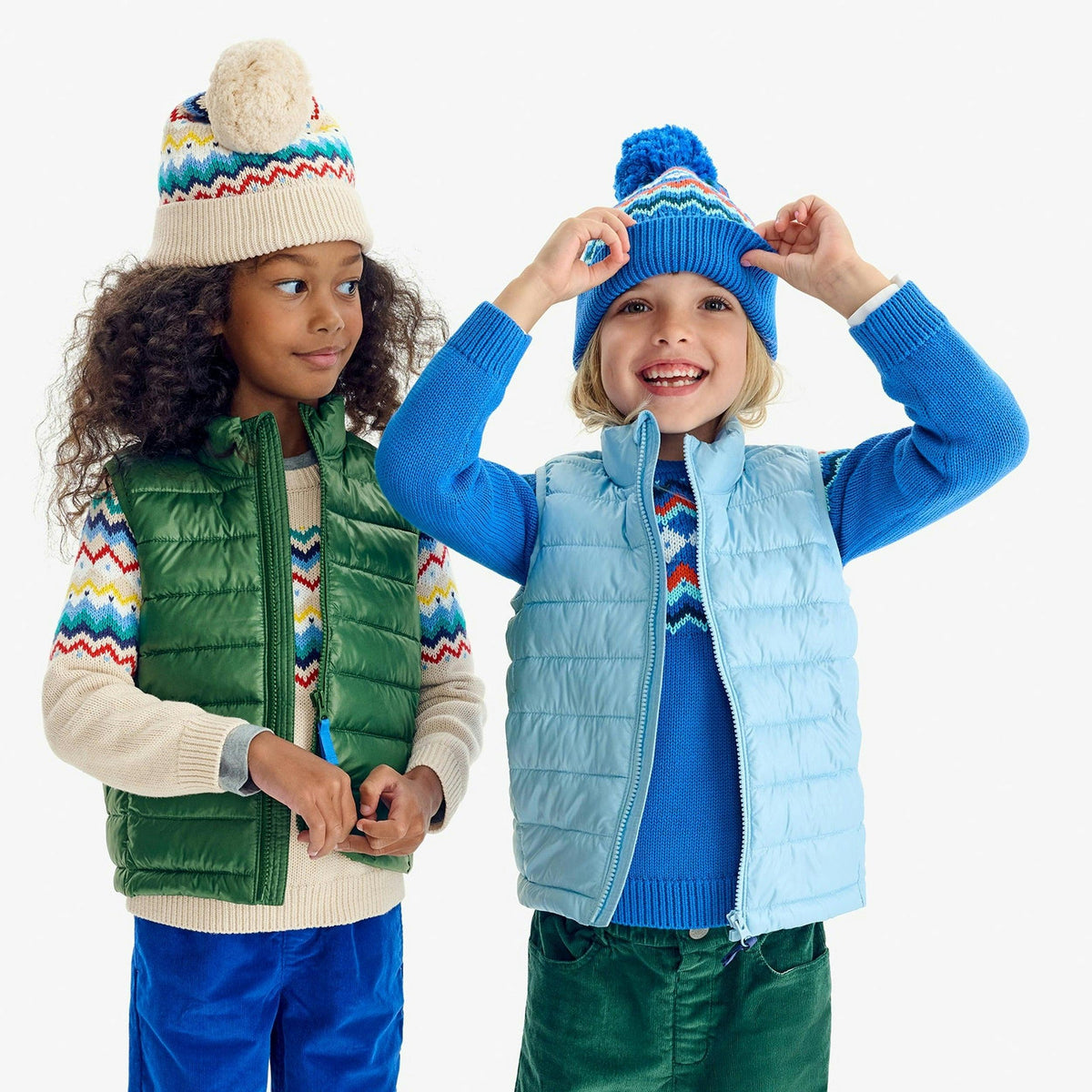 Kids lightweight puffer vest