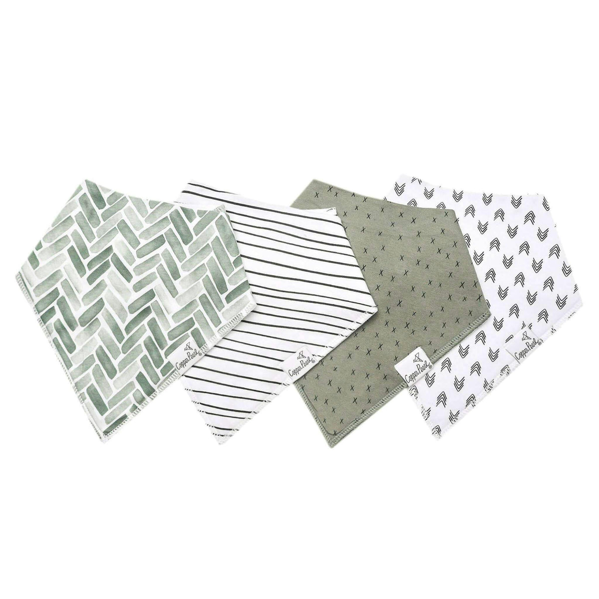 4 Pack Baby Bandana Bibs - Alta