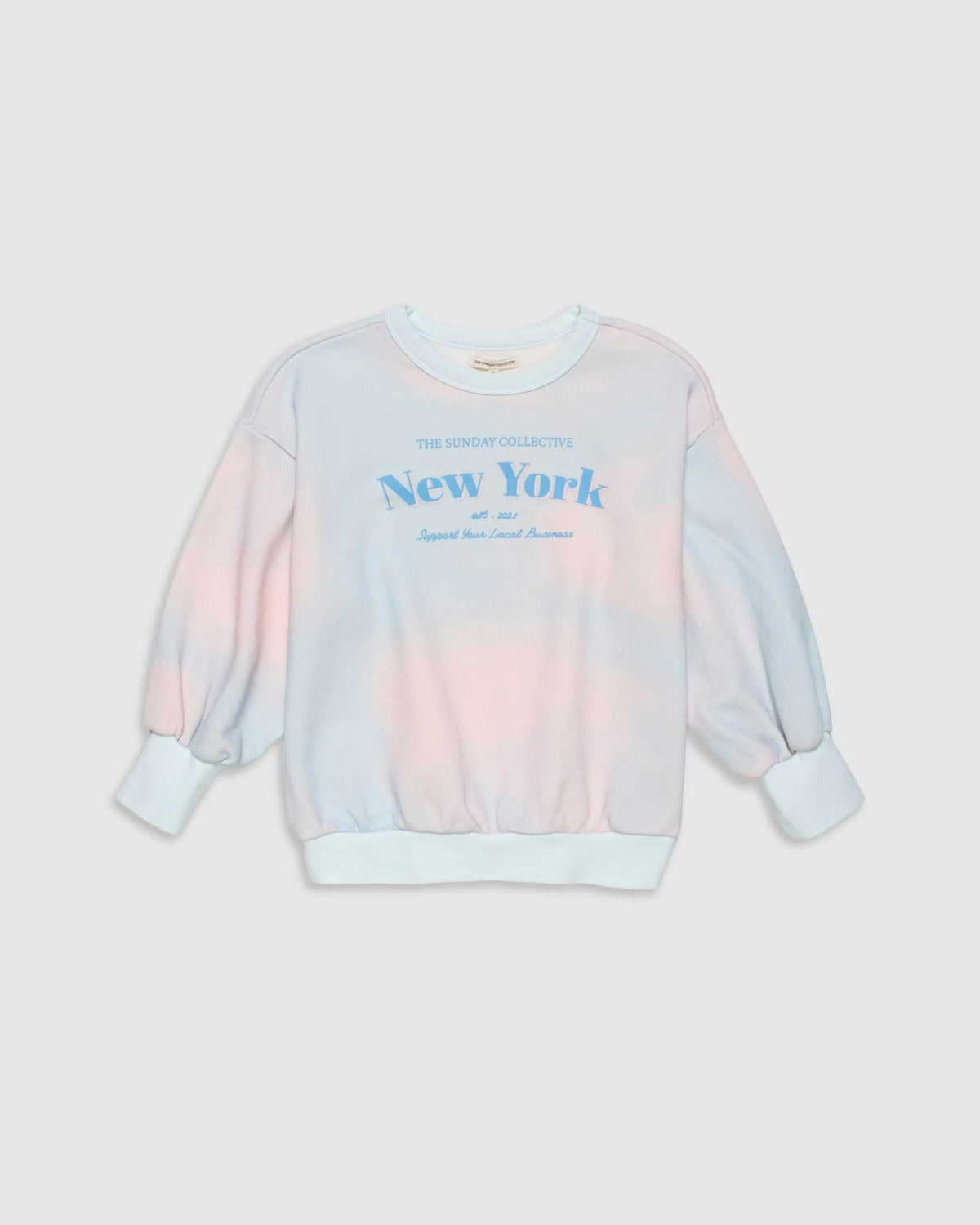 Organic Weekend Sweatshirt in Pink Cloud