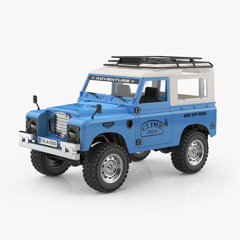 1/10 Scale 4WD Mechanical-Shift Defender RC Crawler-1001