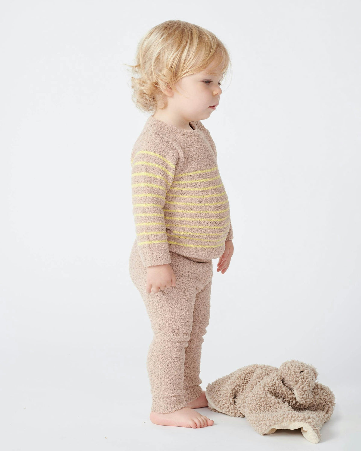 Long Sleeve Top Striped - Fuzzy