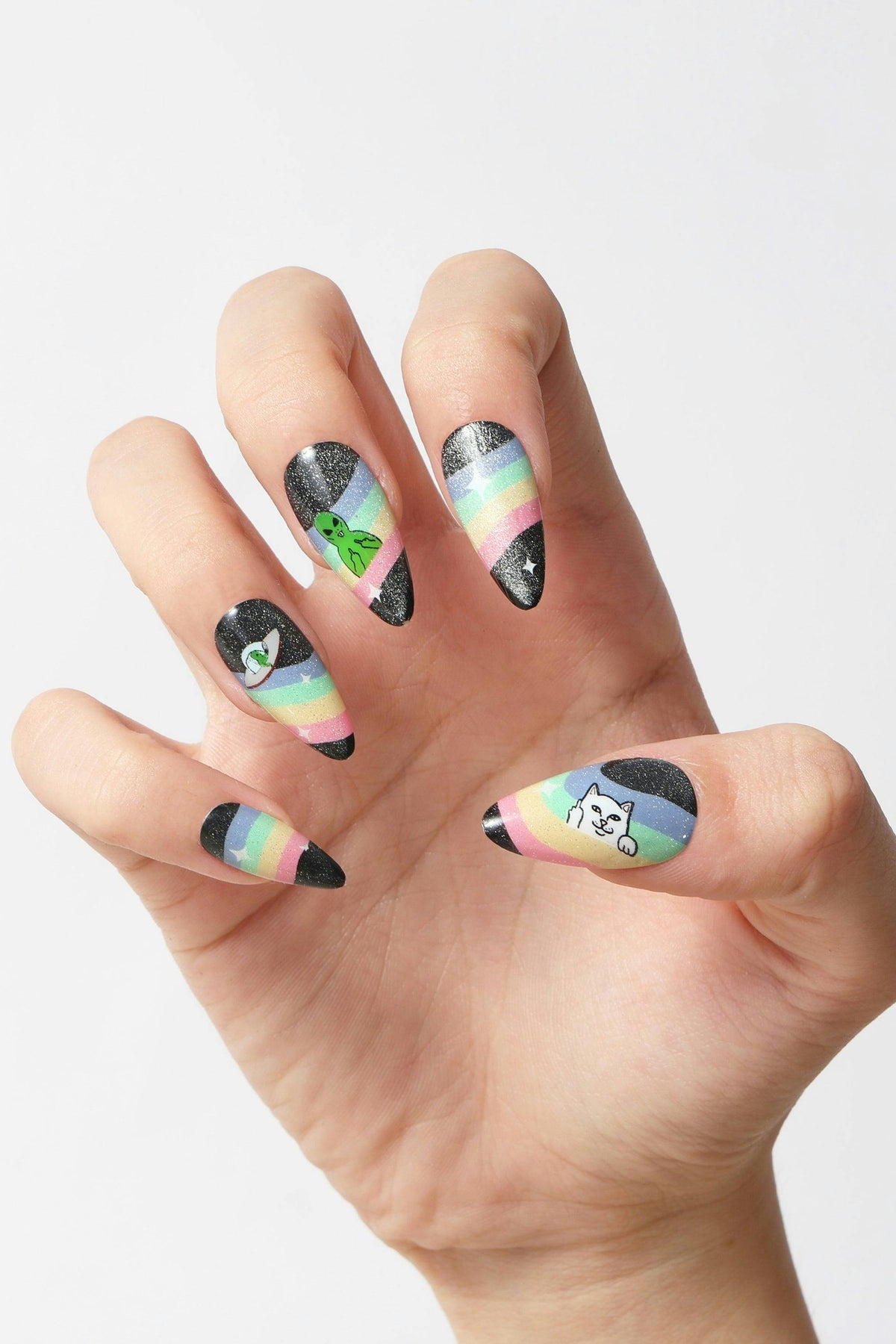 SPACED OUT - Ripndip Press-on Nails