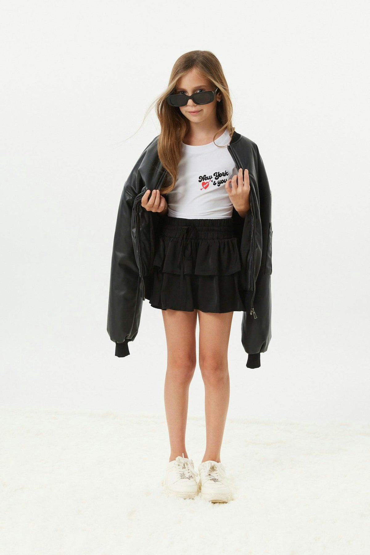 Valley Black Vegan Leather Jacket