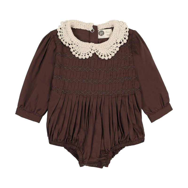 Crochet Collar Romper