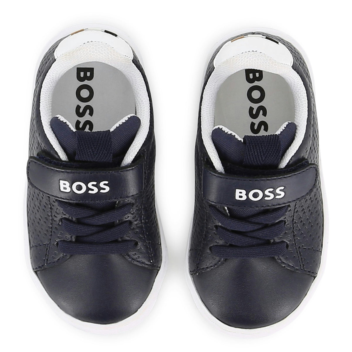 Navy Velcro Strap Sneaker