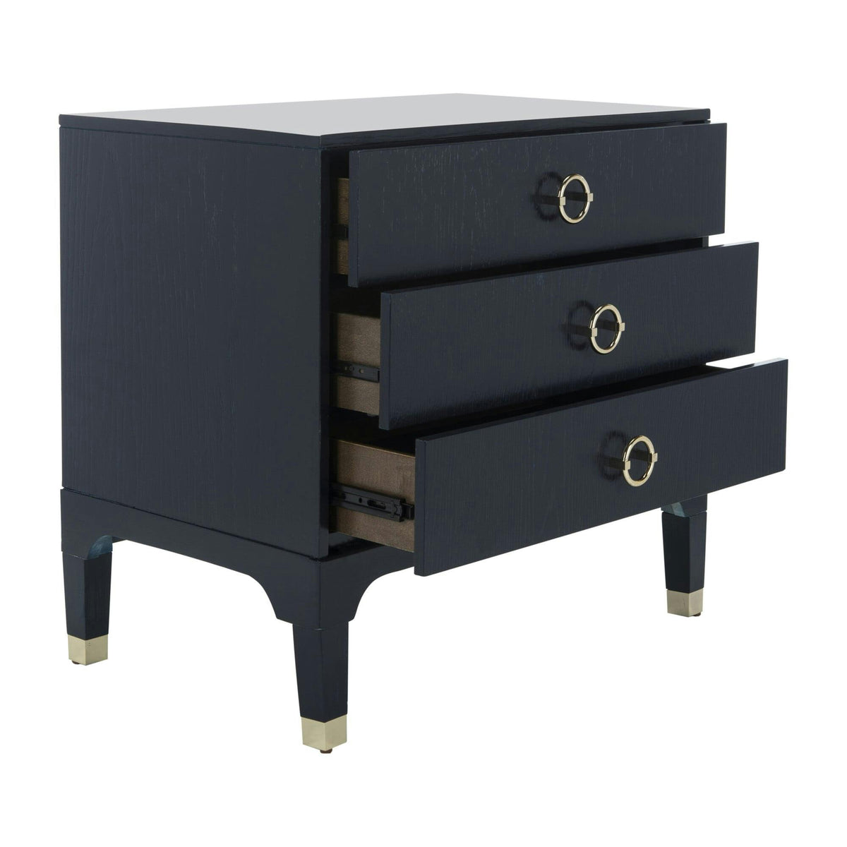 Lorna 3-Drawer Nightstand
