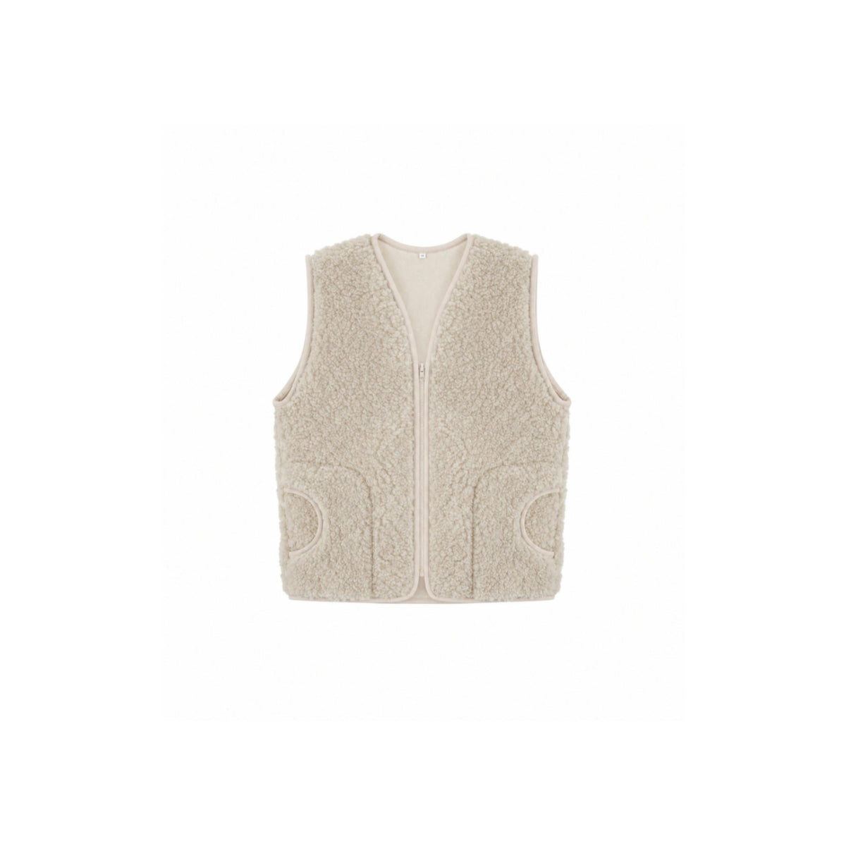 WOMEN'S WOOL VEST WITH LINING