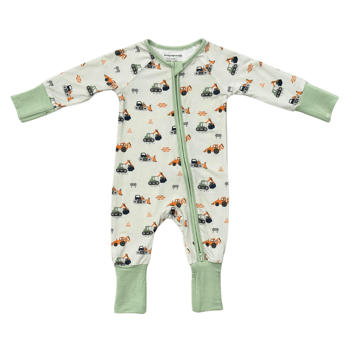 Baby Long Sleeve Zip Romper