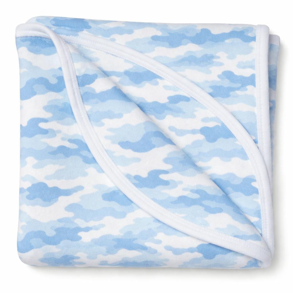 Baby Blanket - Blue Camo