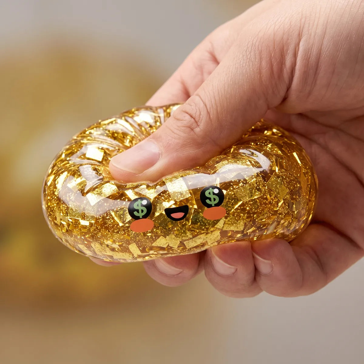 Ultra Rare Lucky Gold Dumpling Squishy