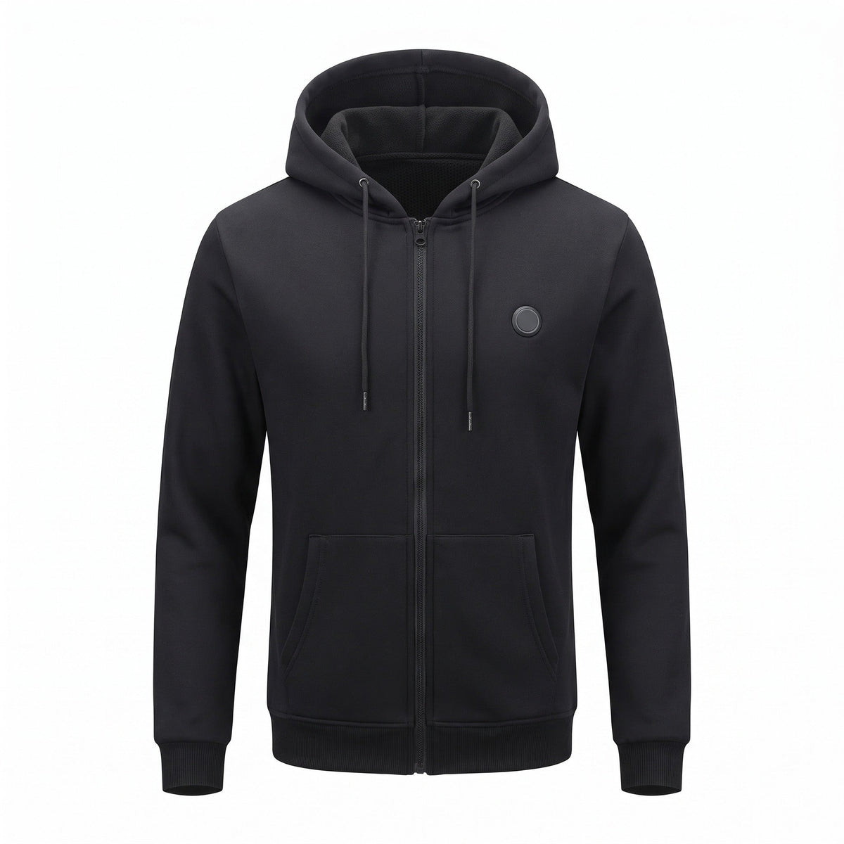 11 Zone Heated Hoodie Digital Display 3 Heat Settings Unisex Pullover