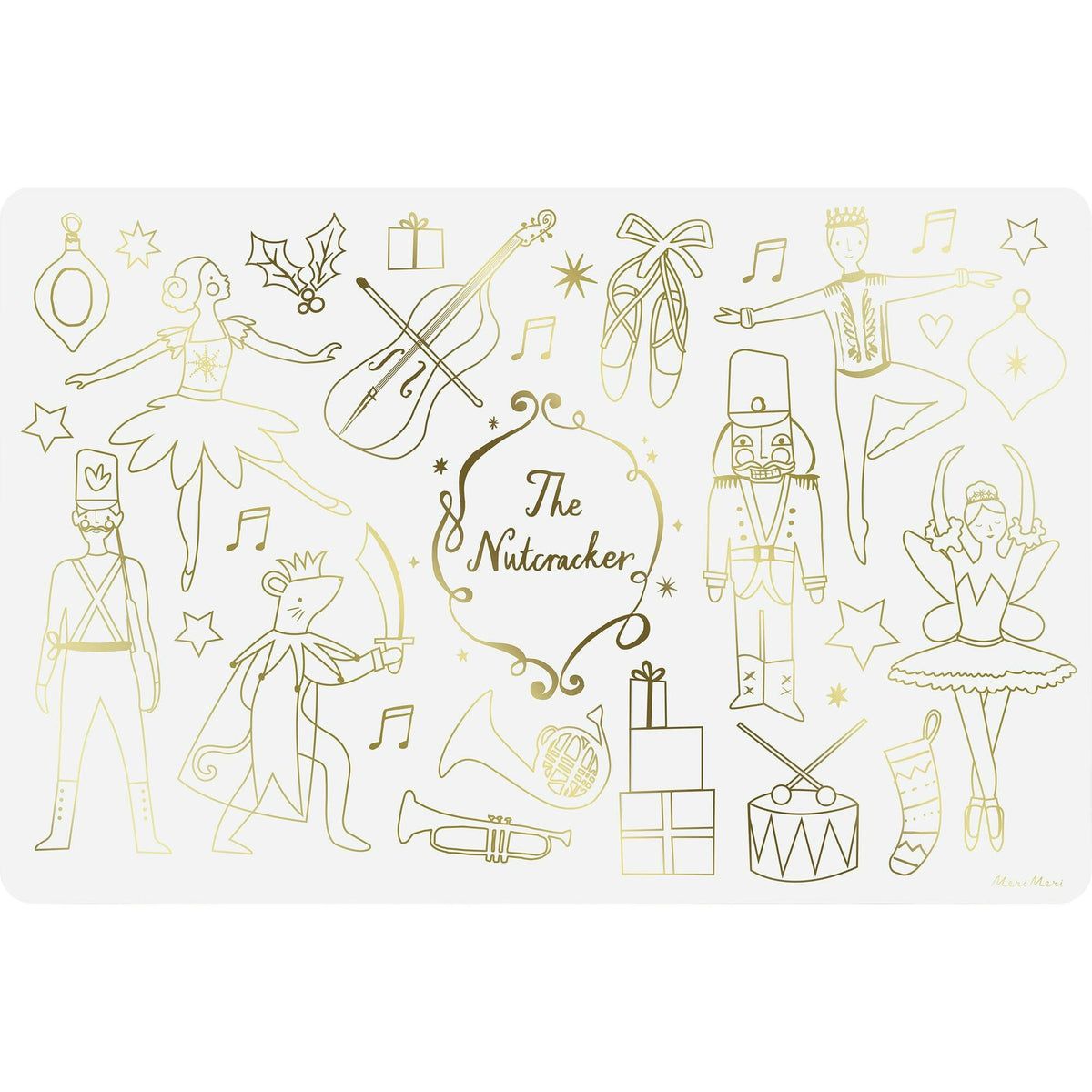 Nutcracker Coloring Placemats