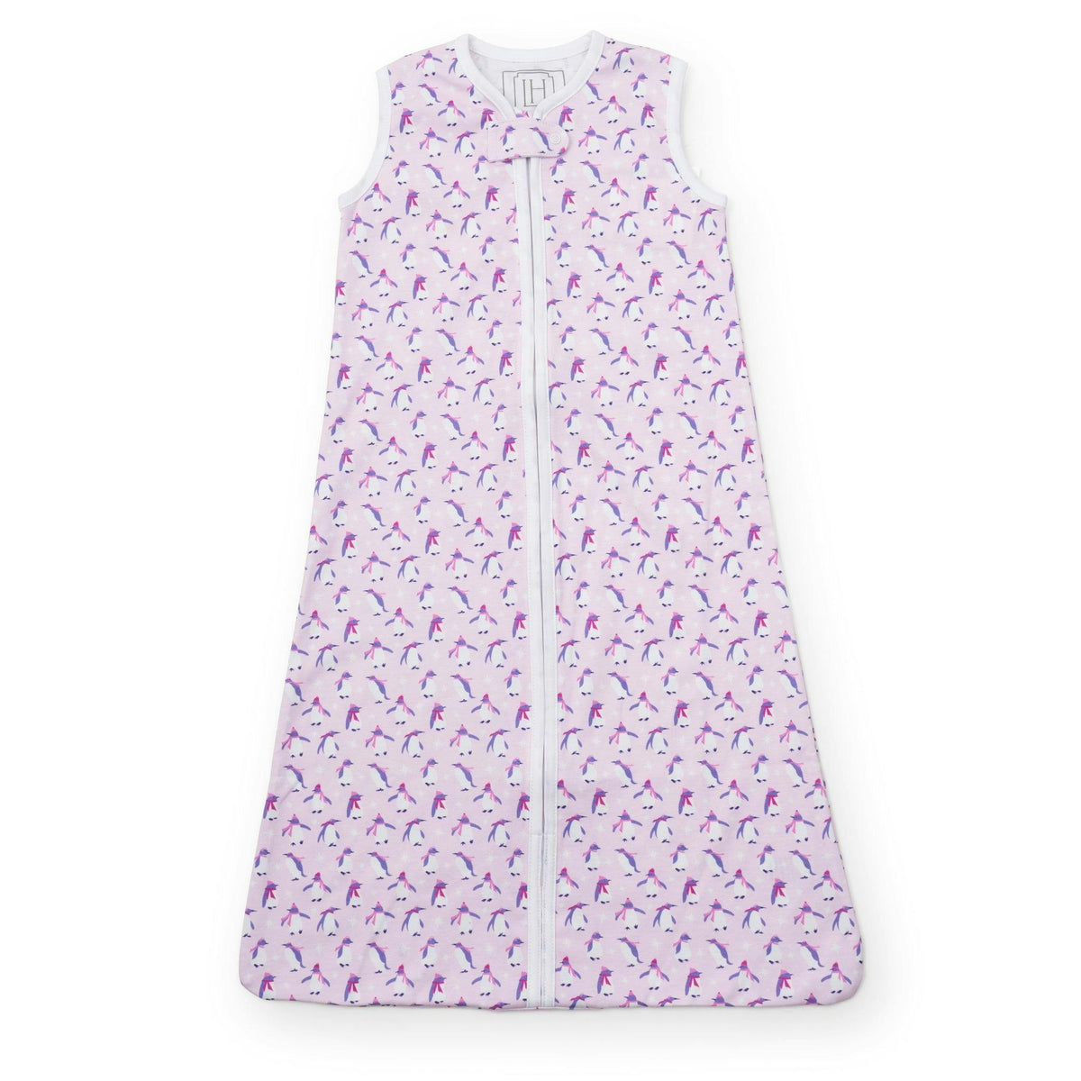 Wearable Girls' Blanket Penguin Party Pink