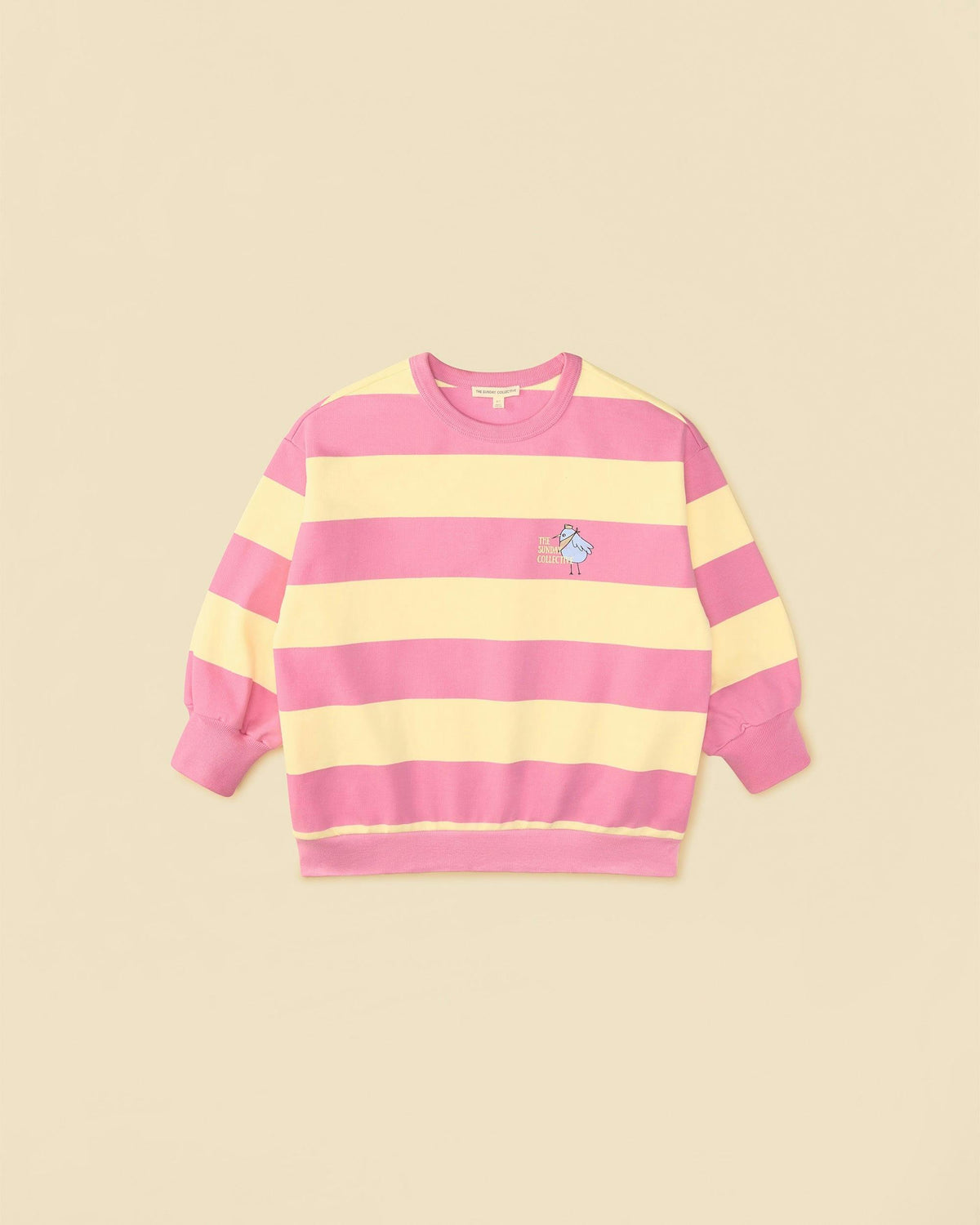 Organic Sunday Striped Sweatshirt